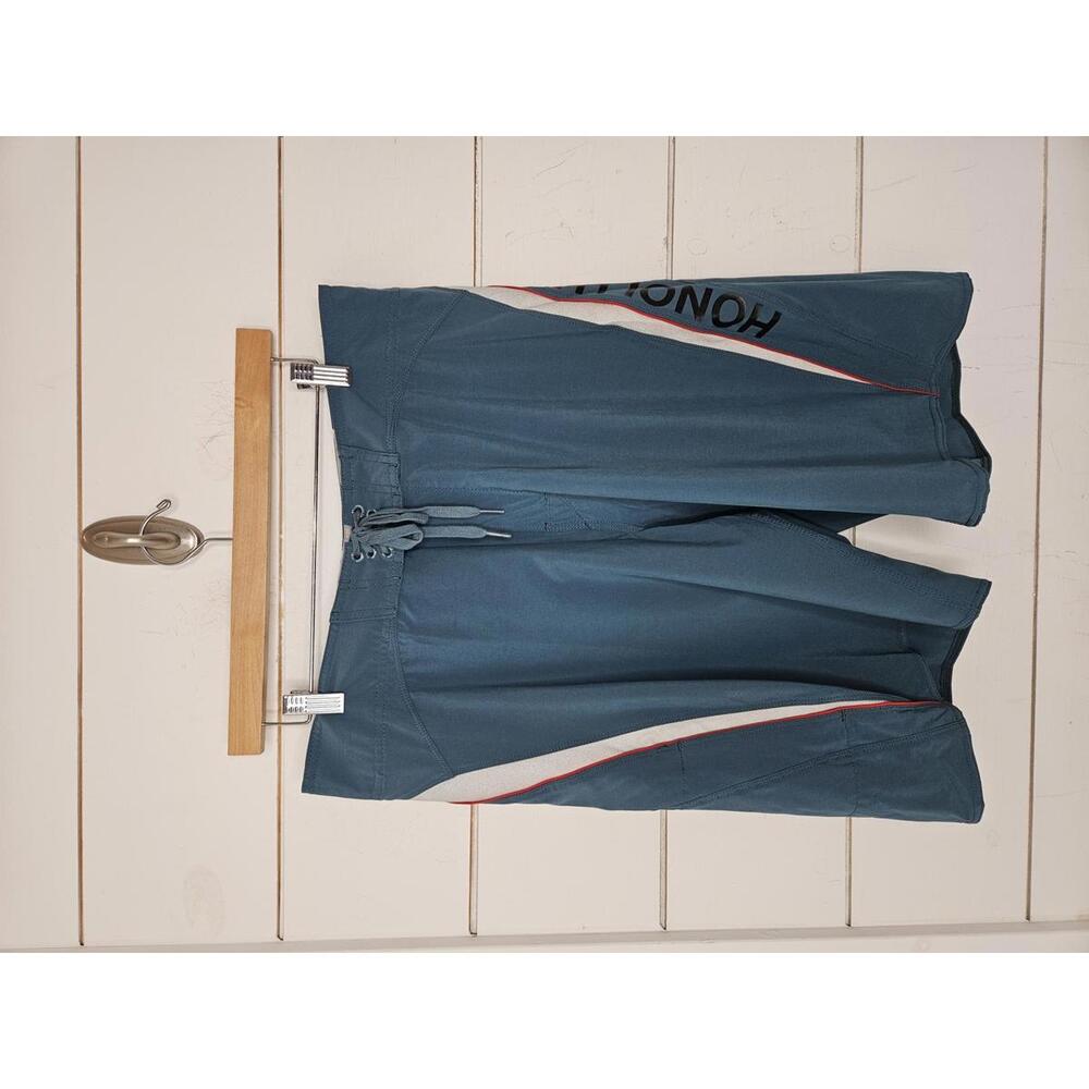 NWT Honolua Unlimited Series size 34 blue board swim shorts
